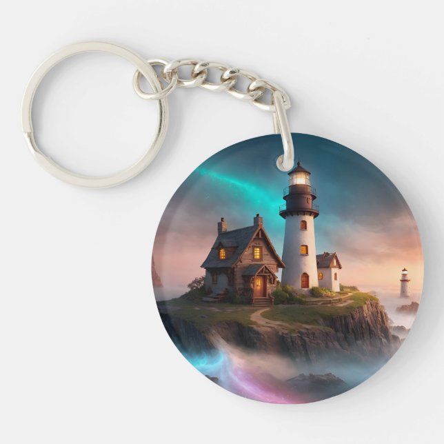Llavero Magical Lighthouse Scene (Frente)