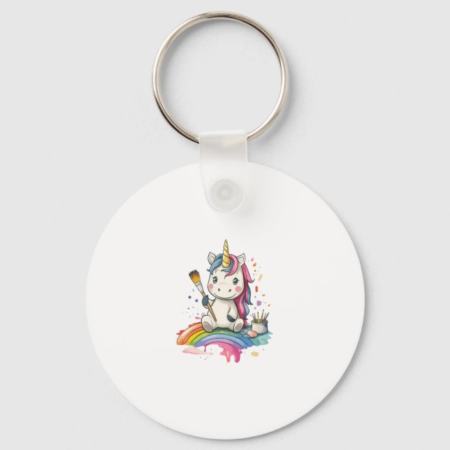 Llavero Magical Painter Unicorn (1) (Anverso)