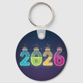 Llavero Magical Potion 2026 Brillo Doble-Lado