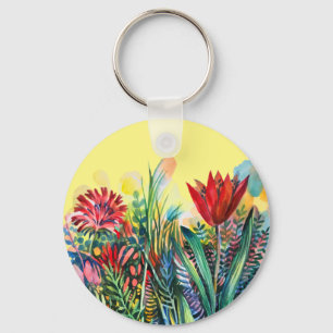 Llavero Magnate de jardín de tulipanes