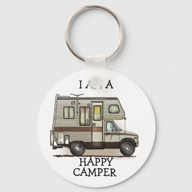 Llavero Magnates RV de Camper de Clase C (Anverso)