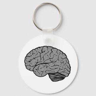 Llavero Magnet de cerebro estilizado