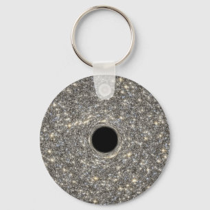 Llavero Magnífico Agujero Negro En Medio De Una Galaxia.