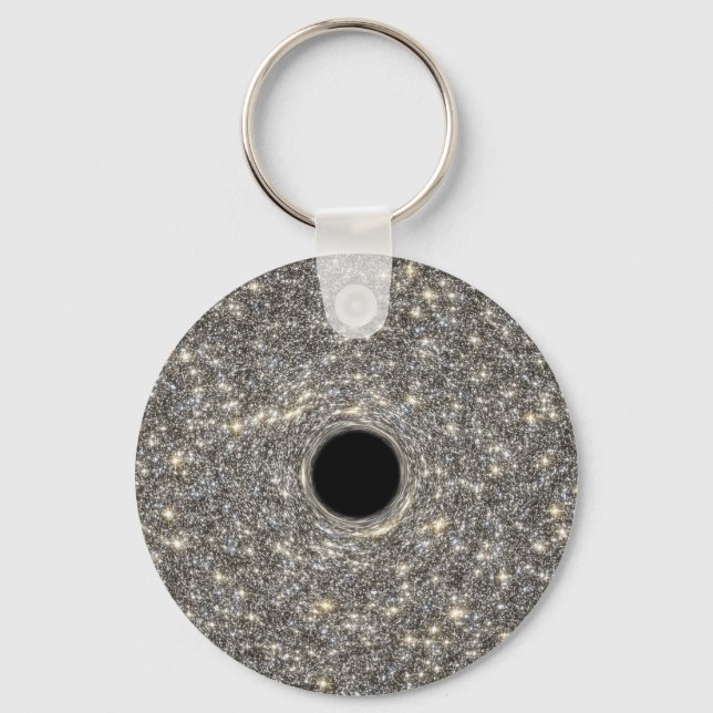 Llavero Magnífico Agujero Negro En Medio De Una Galaxia. (Anverso)