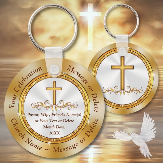 Llavero Magnífico barato, recuerdos de la iglesia para el  (Christian Party Favors. Personalized, Church Anniversary Party Favors. Inexpensive church gifts.)