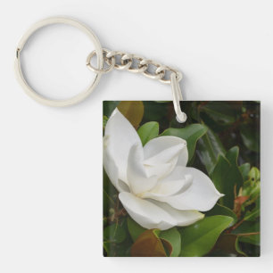 Llavero Magnolia blanca