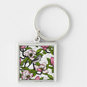 Llavero Magnolia floreciente