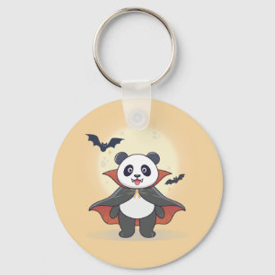 Llavero Mago Panda Caprichoso con Sombrero Mágico