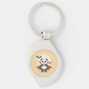 Llavero Mago Panda Caprichoso con Sombrero Mágico