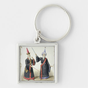 Llavero Magos en el carnaval en Berlín, 1836 (color