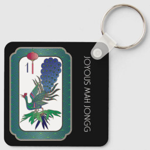 Llavero Mah Jongg Holiday Keychain