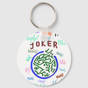 Llavero Mah Jongg Joker Keychain