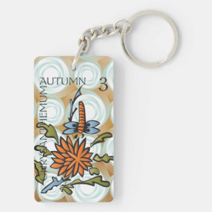 Llavero Mah Jongg Seasons Otoño/Winter Keychain