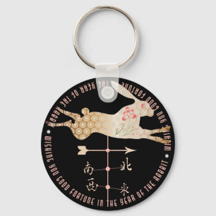 Llavero Mah Jongg Year of the Rabbit Keychain 