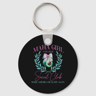 Llavero Maha Chica Club Social Trump Kennedy Make America 
