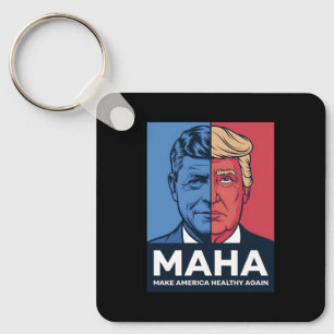 Llavero MAHA Haz que Estados Unidos sea Saludable de Nuevo