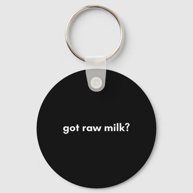 Llavero Maha Mega Got Raw Milk Organic Natural Food Rfk Jr (Anverso)