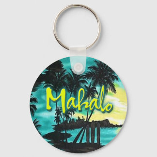 Llavero Mahalo Sunset Keychain