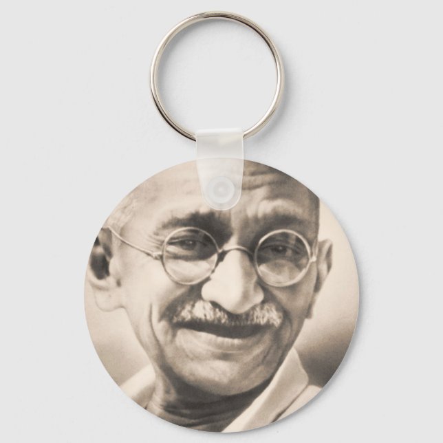 Llavero Mahatma Gandhi (Anverso)