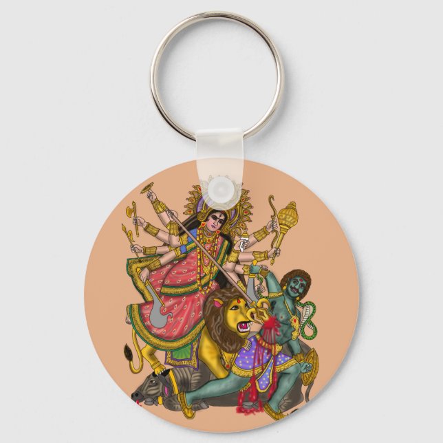 Llavero Mahishasura Mardini (Anverso)
