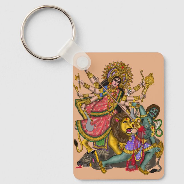 Llavero Mahishasura Mardini (Anverso)