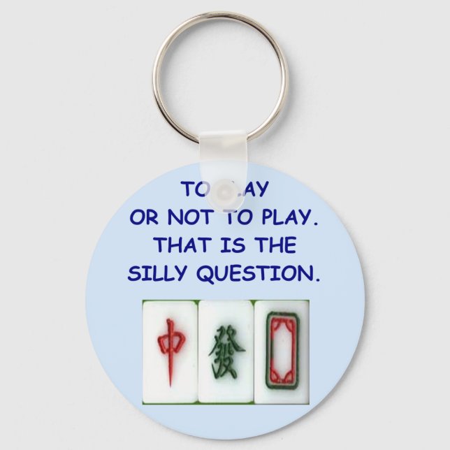 Llavero mahjong (Anverso)