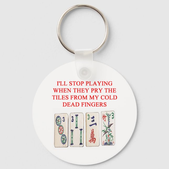 Llavero mahjong (Anverso)