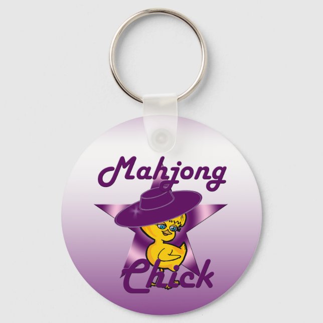 Llavero Mahjong Chick #9 (Anverso)