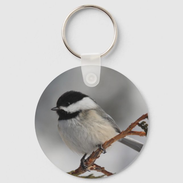 Llavero Maine Chickadee (Anverso)