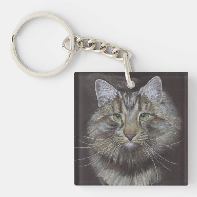 Llavero Maine Coon Cat (Frente)