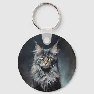 Llavero Maine Coon cat