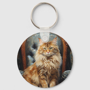 Llavero Maine Coon cat