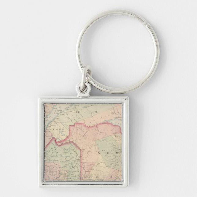 Llavero Maine, Nueva Brunswick (Frente)