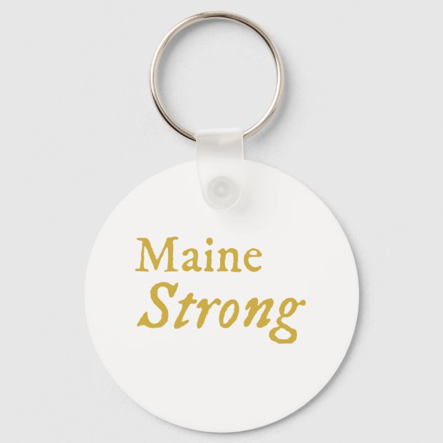 Llavero Maine Strong (Anverso)