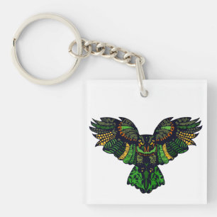 Llavero Majestic Emerald Owl