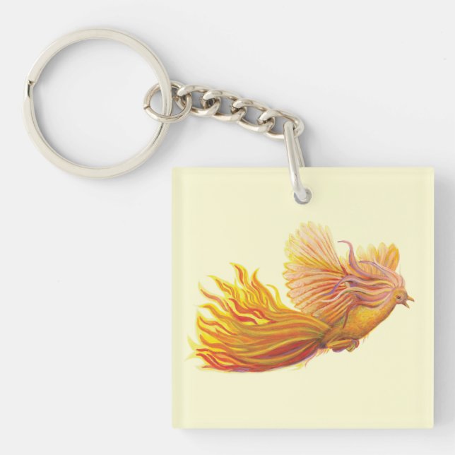 Llavero Majestic Phoenix Bird (Frente)