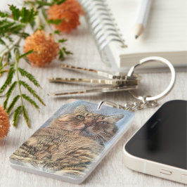 Llavero Majestic Tiger Cat