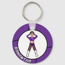 Majorette/ Dancer Púrpura y Negro #2