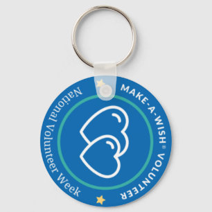Llavero Make-A-Wish Volunteer Keychain