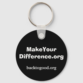 Llavero MakeYourDifference.org keychain