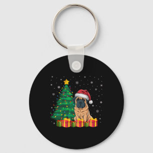 Llavero Mala interpretación de Santa Hat Navidades