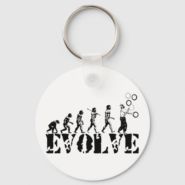 Llavero Malabarismo Juggle Evolution Sports Art (Anverso)