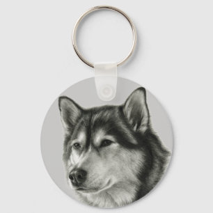 Llavero Malamute de Alaska