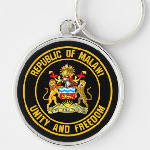 Llavero Malawi Round Emblem