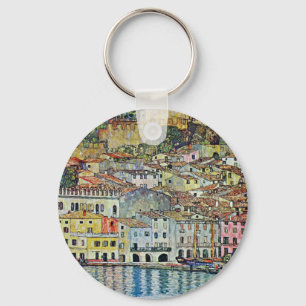 Llavero Malcesine en el lago Garda por Gustav Klimt