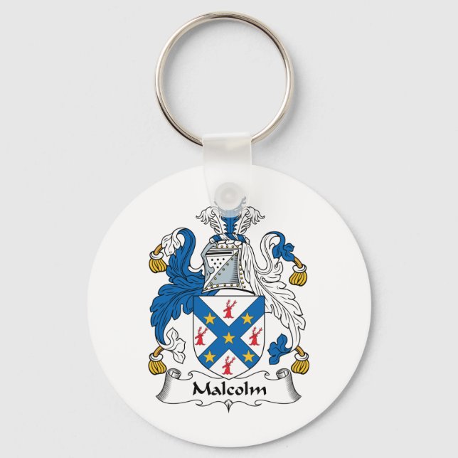 Llavero Malcolm Family Crest (Anverso)