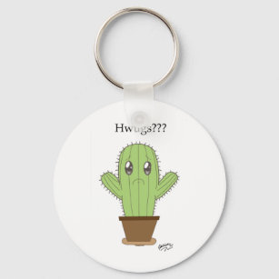 Llavero "¿¿¿¿¿¿¿¿¿Maldición????" Cactus