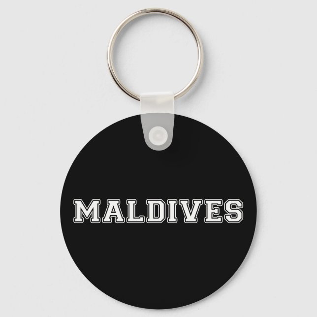 Llavero Maldivas (Anverso)