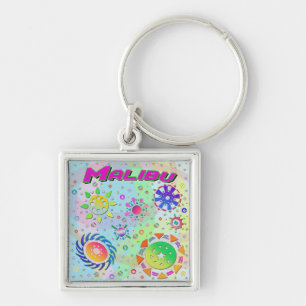 Llavero Malibu Seven Suns & Energy Keychain