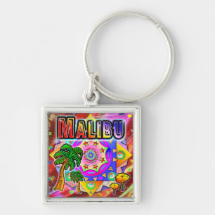 Llavero Malibu Tropical Friends Keychain